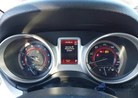 2017 Dodge Journey Sxt Awd z USA, uszkodzony, nr VIN 3C4PDDBG0HT525045